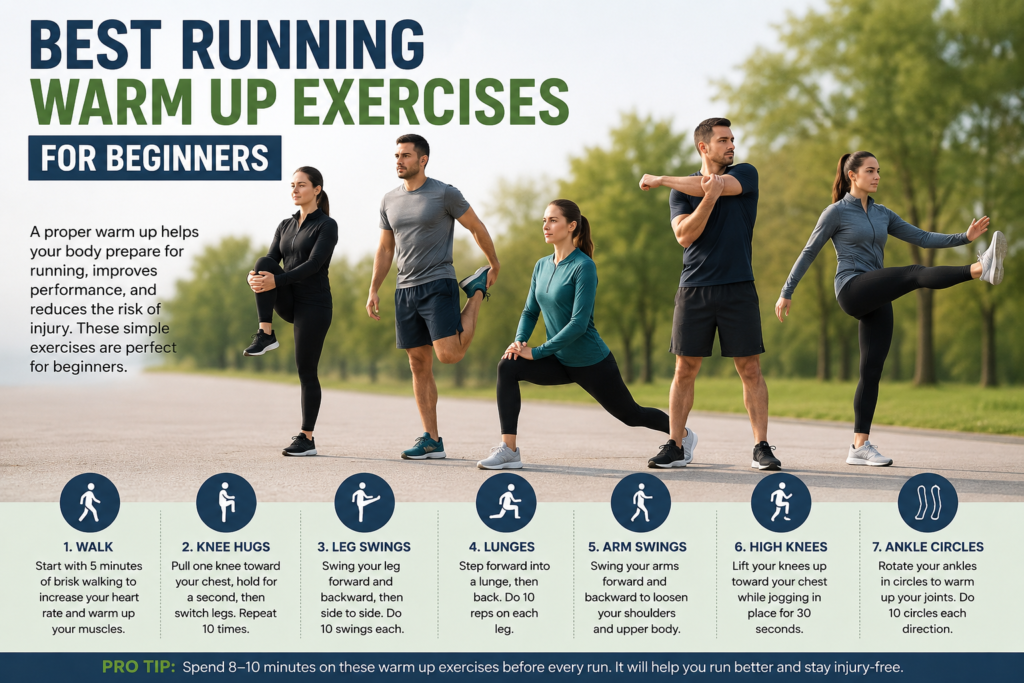 Best Running Warm Up Exercises for Beginners