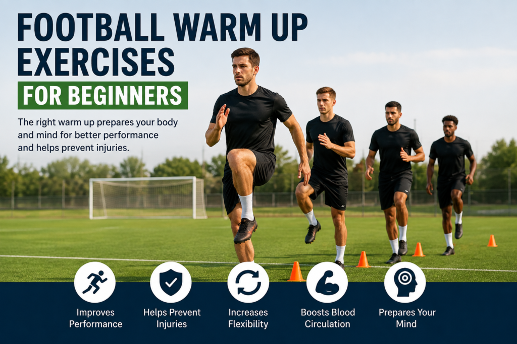 Football Warm Up Exercises for Beginners