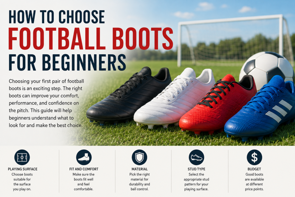 How to Choose Football Boots for Beginners