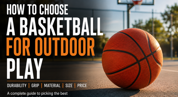 How to Choose a Basketball for Outdoor Play