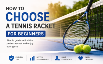 How to Choose a Tennis Racket for Beginners