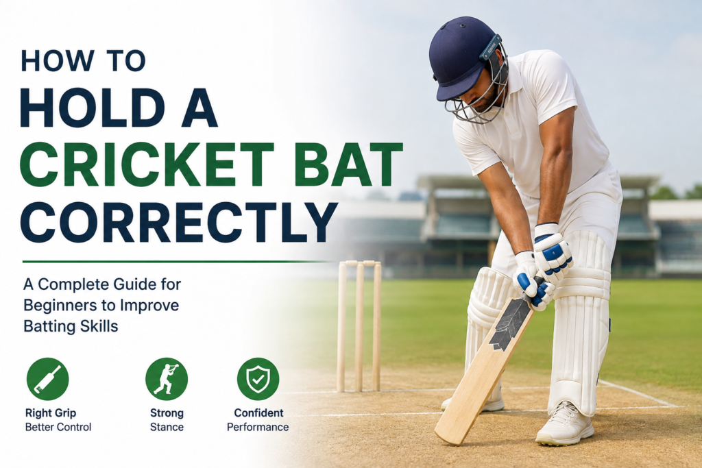 How to Hold a Cricket Bat Correctly