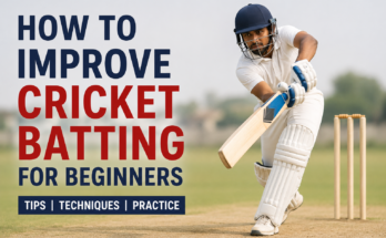How to Improve Cricket Batting for Beginners