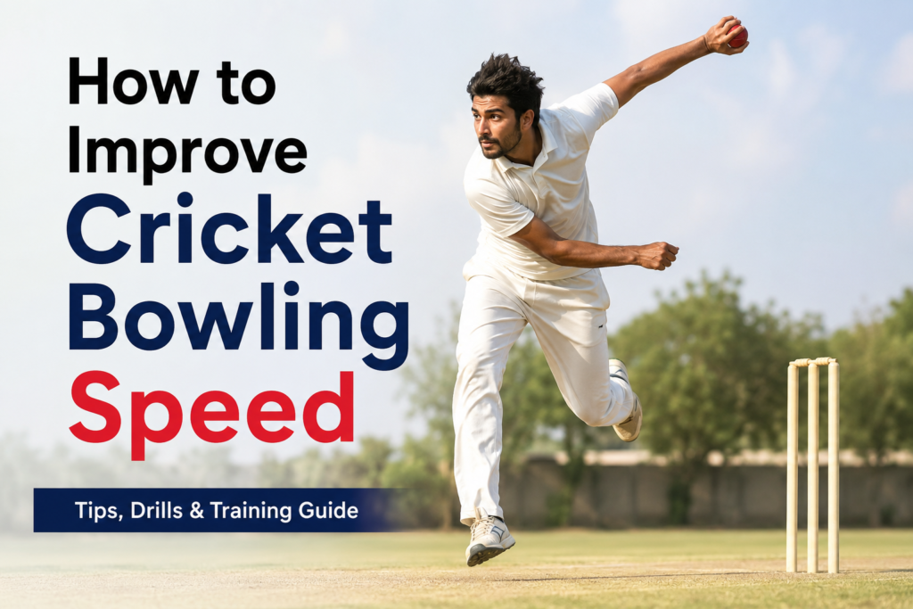 How to Improve Cricket Bowling Speed