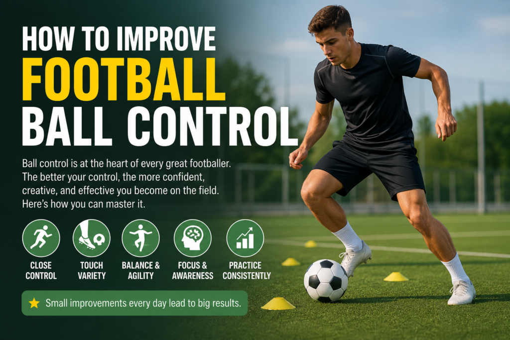 How to Improve Football Ball Control