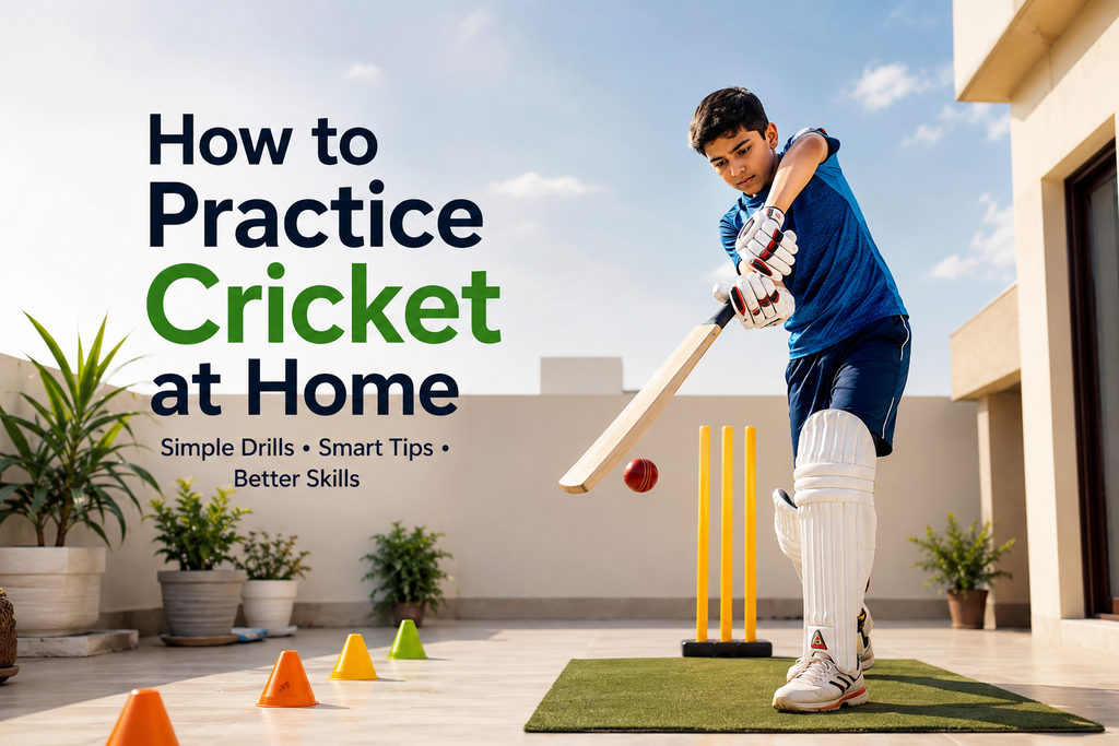 How to Practice Cricket at Home