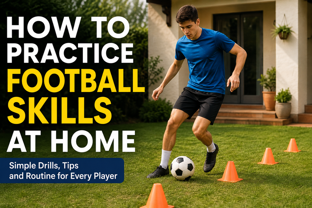 How to Practice Football Skills at Home