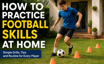 How to Practice Football Skills at Home