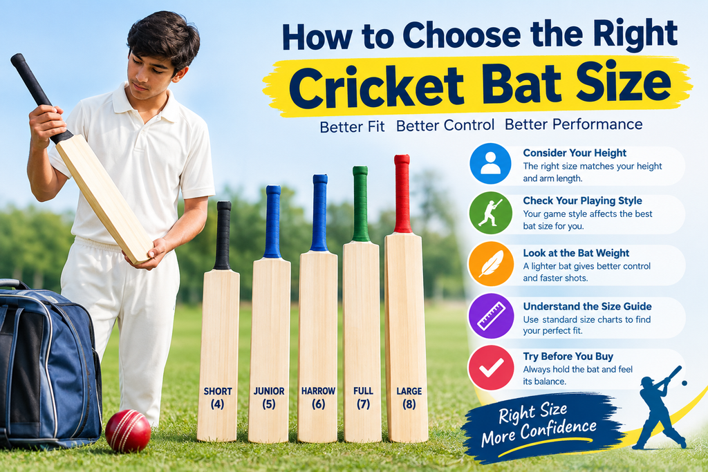 How to Choose the Right Cricket Bat Size
