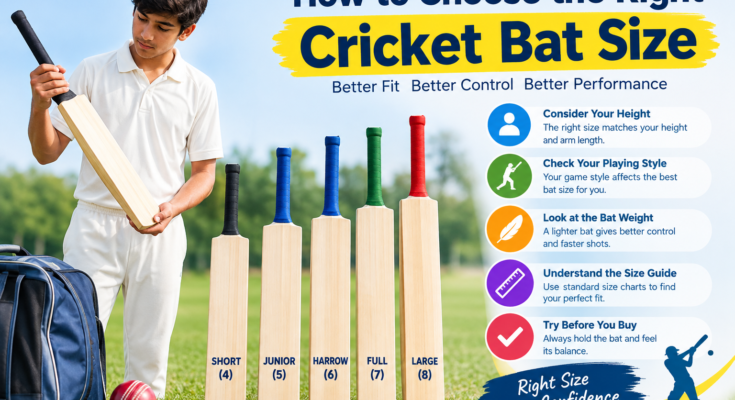 How to Choose the Right Cricket Bat Size