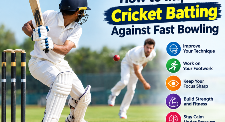 How to Improve Cricket Batting Against Fast Bowling