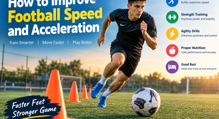 How to Improve Football Speed and Acceleration